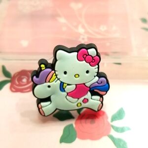 Unicorn Princess Kitty Sanrio-inspired lapel pin
